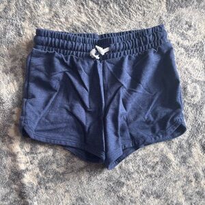 Cat & Jack Girls Navy Blue Elastic Waist Shorts Size M (7/8)